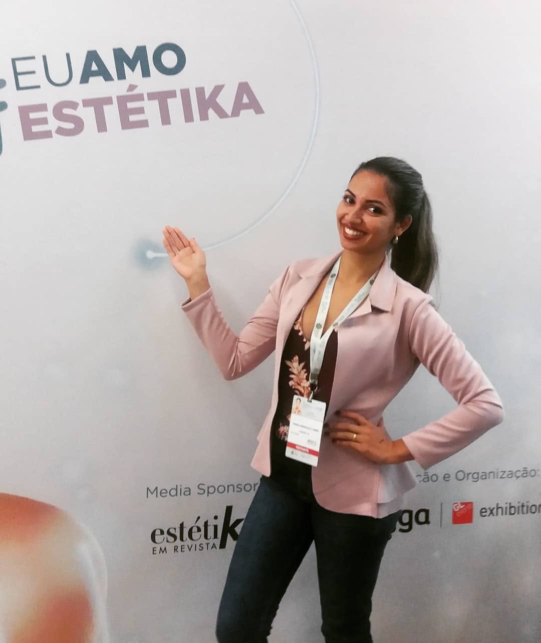 Participação em congresso de estética